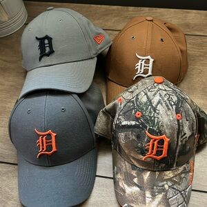 Detroit Tigers ball caps.  All 4 in a bundle for $25.